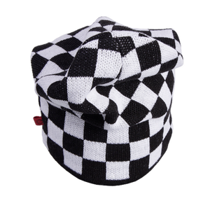 Gorro de invierno acrílico de diseñador, gorro holgado de lana de punto a la moda, gorro Skully Toque con logotipo personalizado, impresión en Color para viajes - Product Image 4