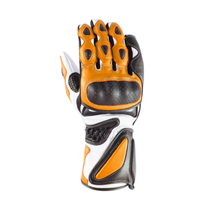 Gants d'équitation moto Gants de course en cuir pour hommes - Product Image 3