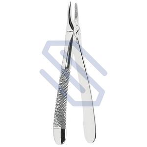 Instrumentos quirúrgicos dentales certificados CE, fórceps de extracción de incisivos de raíces superiores manuales, No.29N, patrón inglés de acero inoxidable - Product Image 1