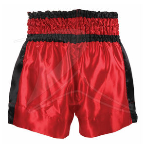 กางเกงมวยไทย MMA คุณภาพสูงสำหรับผู้ชาย ผลิตจากผ้าสแปนเด็กซ์/โพลีเอสเตอร์ ระบายอากาศได้ดี รับผลิตตามสีและโลโก้ที่ต้องการ - Product Image 5