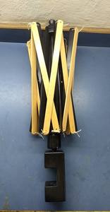 Outil de fil de parapluie à tricoter en bois de hêtre écologique simple coloré - Product Image 3