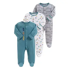 EVERYSTEP 1 pz 100% cotone inverno avvolgere il piede pagliaccetto manica lunga vestiti del neonato vestiti del pagliaccetto del bambino all'ingrosso