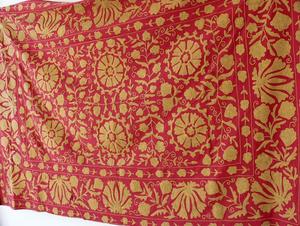 Uzbek Love Wall Hanging Traditional Embroidered Decorative Tapestry Bohemian Bedding Sofa Decor Throw Blanket Indian Bedsheet - Product Image 4