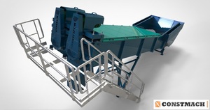 Planta de Lavado de Arena, Equipo de Lavado de Arena, Precio de la Máquina de Lavado de Arena de Sílice de Tornillo, Planta de Fabricación CONSTMACH 10 Años BEIGE - Product Image 3