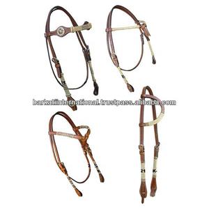 Cabezal anudado de cuero duradero - Product Image 2