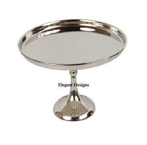 คลาสสิกสไตล์ยืนเค้กชุบทองรอบรูปร่างที่ทำด้วยมือแฟนซียืนเค้กพรีเมี่ยมที่มีคุณภาพตกแต่งแฟนซียืนเค้ก - Product Image 4