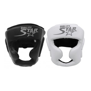 Original Cowhide Leather Made Black Boxing Helmets Boxing MMA Head Guards With OEM Service - Product Image 2