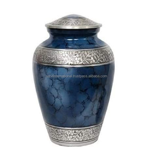Solid Brass Cremation Urn <b>for</b> Green Printed Color Customized Size and Cheap Price Crenation Urns <b>for</b> Human <b>Ashes</b> - Product Image 5