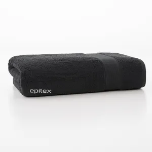 Toptan lüks Epitex marka hızlı kuru ev otel % 100% pamuk düz boyalı teknikler Vio artı havlu çin