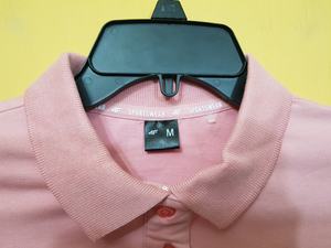 Polo de algodón sólido para damas de Bangladesh para Primavera Verano para ropa con opción de cancelación de envío - Product Image 4