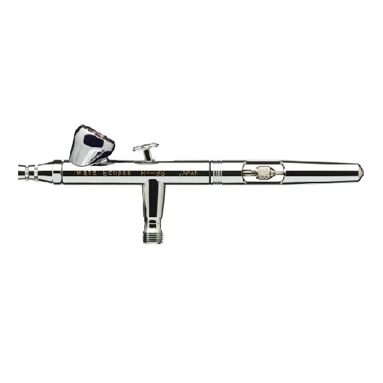 Anest Eclipse Series Gravity Feed Dual Action Trigger Paint Airbrush Set 0.3mm/0.5mm Nozzles 1.5ml/7ml/30ml Cups Made Japan
