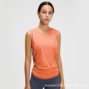 Manufacturer Customized Quick Dry Anti-shrink Custom Gym Workout women's breathable Sports Yoga Fitness Tank <b>Tops</b> For Women - Product Image 4