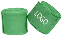 Bandages de boxe en coton et polyester de haute qualité, type mannequin, impression de logo personnalisée, MOQ 20 pièces, fabriqués au Pakistan