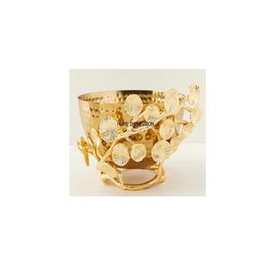 Cuencos de soporte de diseñador de ramas de latón y metal de Calidad exclusiva, cuencos de metal para servir alimentos de nuevo diseño de lujo a un precio asequible - Product Image 5