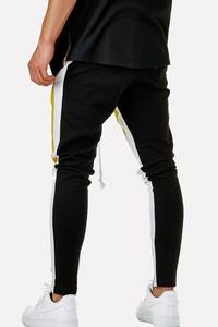 กางเกงวอร์มผ้าคอตตอนสำหรับผู้ชายกางเกงวิ่งลายทางแห้งเร็วสำหรับฤดูใบไม้ร่วงผลิตตามสั่ง - Product Image 6