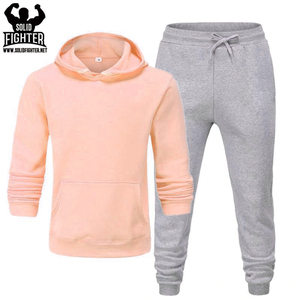 High Quality Workout Crew Neck Sweatsuit Plus Size Street Wear Different Styles Winter Sweat Suits-Wholesale - Product Image 2