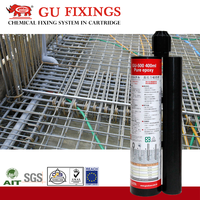 Scellant structurel Taiwan 400ml Mortier d'ancrage époxy à double injection