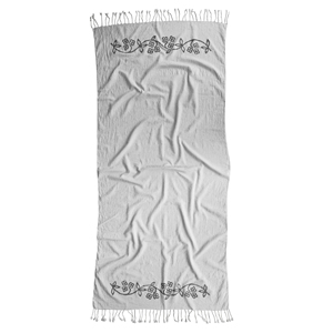 Serviettes en lin de coton naturel, lot de pièces, imprimé à la main, convient aux turcs - Product Image 6