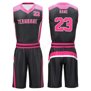 Uniformes de baloncesto deportivos de secado rápido, uniforme personalizado de alta calidad para verano, venta al por mayor - Product Image 5