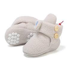 CPSC-Botines de algodón orgánico para bebé y niña, botines de algodón orgánico, respetuosos con el medio ambiente y servicio OEM - Product Image 4