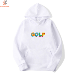 เสื้อฮู้ดพิมพ์ลายพัฟสีพื้นสำหรับผู้ชายเสื้อฮู้ดพิมพ์ลายพัฟสีล้วนมาใหม่ล่าสุดสำหรับผู้ชาย - Product Image 4