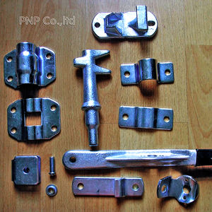 Pièces de verrouillage de porte de conteneur sec en acier Corten-A SPA-H haute résistance de haute qualité ISO Standard pour conteneurs de 20/40ft fabriqués - Product Image 5