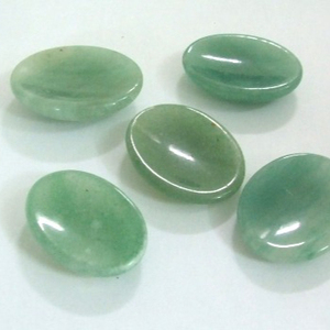 Natural Green Aventurine <b>Worry</b> <b>Stone</b> Healing Crystal Palm Thumb <b>Stone</b> for Meditation Reiki Stress Relief Gift - Product Image 1