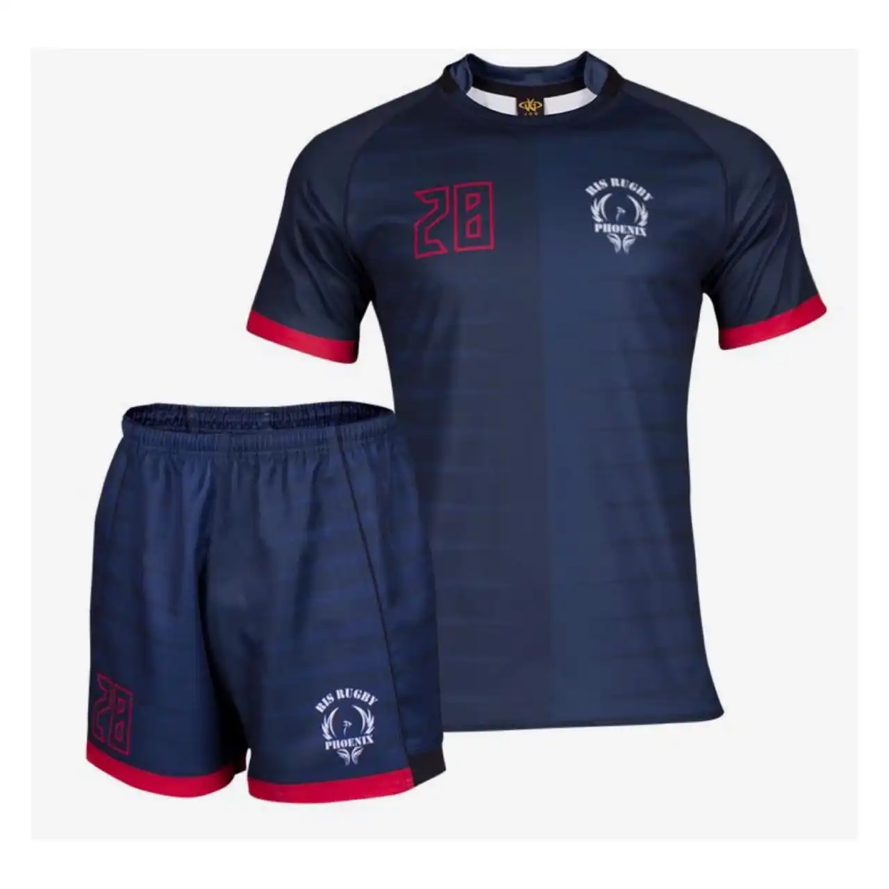Best Quality Men Sublimation Fiji Rugby Training Jersey Tight Fit Shirts Uniform