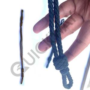 Vente en gros tout design personnalisé Bullion Cap Cord Twisted Cap Cord Toutes les couleurs Durable Nylon PC Matériel de défense personnelle Équipement - Product Image 3