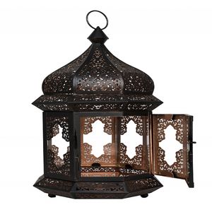 New Design <b>Black</b> Finishing Customized Moroccan <b>Candle</b> <b>Lantern</b> for Wall Decoration Items Table Top Decoration <b>Candle</b> <b>Lantern</b> - Product Image 1