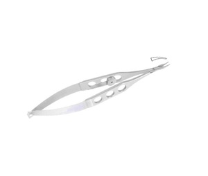 Micro porte-aiguille Mcpherson 10 CM, incurvé très délicat avec serrure, en acier inoxydable, qualité allemande - Product Image 1