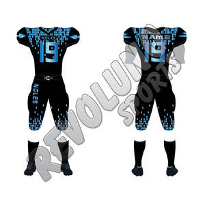 Custom Team Sublimated Name Number Camo Design American Football Uniforms Wholesale Breathable High Quality - Product Image 4
