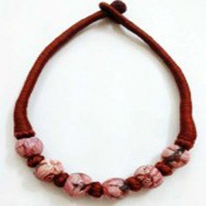 Lampe de travail Perles de Verre Collier Costume mode Bijoux artificiels De Mode Indien Fait Main Artisanat Bijoux Nk-8281 - Product Image 1