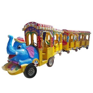 Parc d'attractions Ride Train touristique Trackless Train Centre commercial Enfants Ride Road Train - Product Image 3