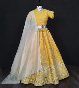 Lehnga Choli/ ปากีสถาน Lehanga Choli/ ปากีสถานแฟนซี Lehanga Choli ขายส่งอัตรา2022