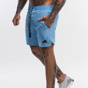 Pantalones Cortos Deportivos de Gimnasio para Fisicoculturismo, 100% Poliéster, Camuflaje, Cintura Alta, Cierre con Cordón, Impermeables, Venta al Por Mayor OEM - Product Image 4