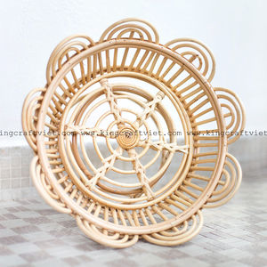 Le plus récent rotin décor maison rotin osier plante Pot panier planteur support en gros fabriqué au Vietnam - Product Image 3