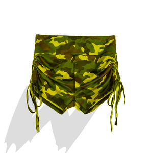 Short sexy, bottin, gris et noir - Product Image 3
