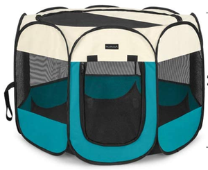 Jaula de cables de metal plegable para exteriores, valla de red para animales, mascotas, para jugar a personas - Product Image 1