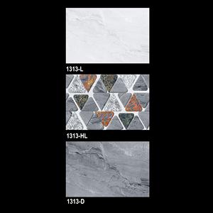 Azulejos de pared esmaltados de cerámica de baño de color claro 300x450mm - Product Image 5