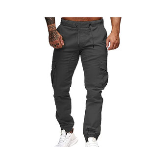 Pantalones Jogger de Cintura Alta para Hombre, los Más Vendidos, Ajustados, para Gimnasio, Fitness, Estilo Casual con Logotipo Personalizado - Venta al por Mayor - Product Image 3