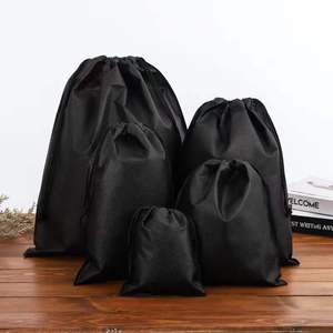 Tùy chỉnh có thể in dây rút <span class=keywords><strong>Organza</strong></span> không dệt mua sắm túi bụi Túi với dây rút - Product Image 5