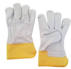 Guantes DE TRABAJO XL con certificación ANSI, cuero de calidad estándar de alta resistencia para soldadura de construcción, anticorte, anticalor, seguridad manual - Product Image 5