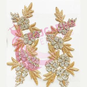 แผ่นปะติดกระเป๋าประดับพลอยเทียมสำหรับเย็บแฟชั่นล่าสุดสำหรับตกแต่งเสื้อผ้า - Product Image 5