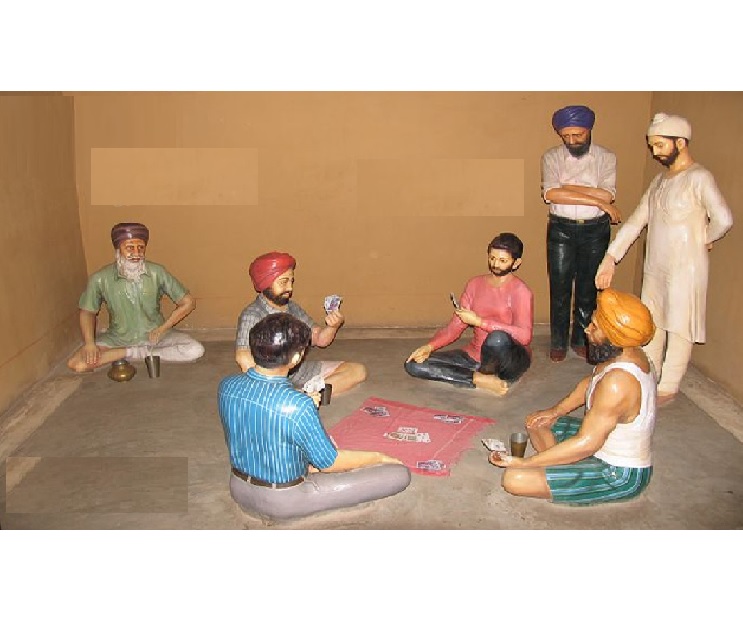 Shop Our Collection of Punjabi Culture Statues for Wedding Decor
