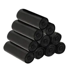 Popular Product In 2021 For High Plastic Garbage On Roll Black Color