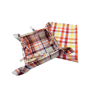 ตะกร้าขนมปังพิมพ์ลายดีไซน์แบบเส้น - Product Image 1