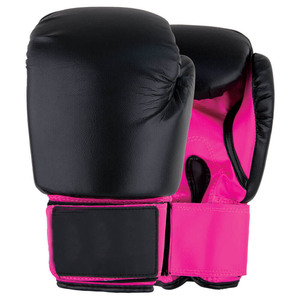Pakistan fait 100% véritable peau de vache Muaythai Kick gants de boxe conception personnalisée à lacets équipement d'arts martiaux - Product Image 2