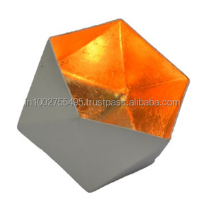 Year-Round Handmade Iron Tea Light <b>Candle</b> <b>Holder</b> in Different Finishes for Home Decor Christmas Holiday Use - Product Image 3