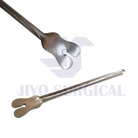 Instrument de diagnostic dentaire professionnel à fente avec pointe de sonde et attache de langue 16 cm